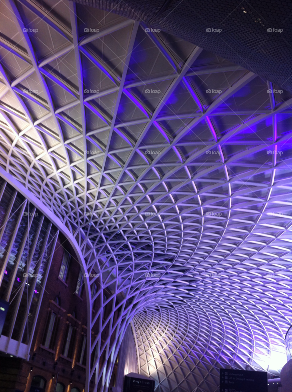london architecture roof kings cross by SirBluto