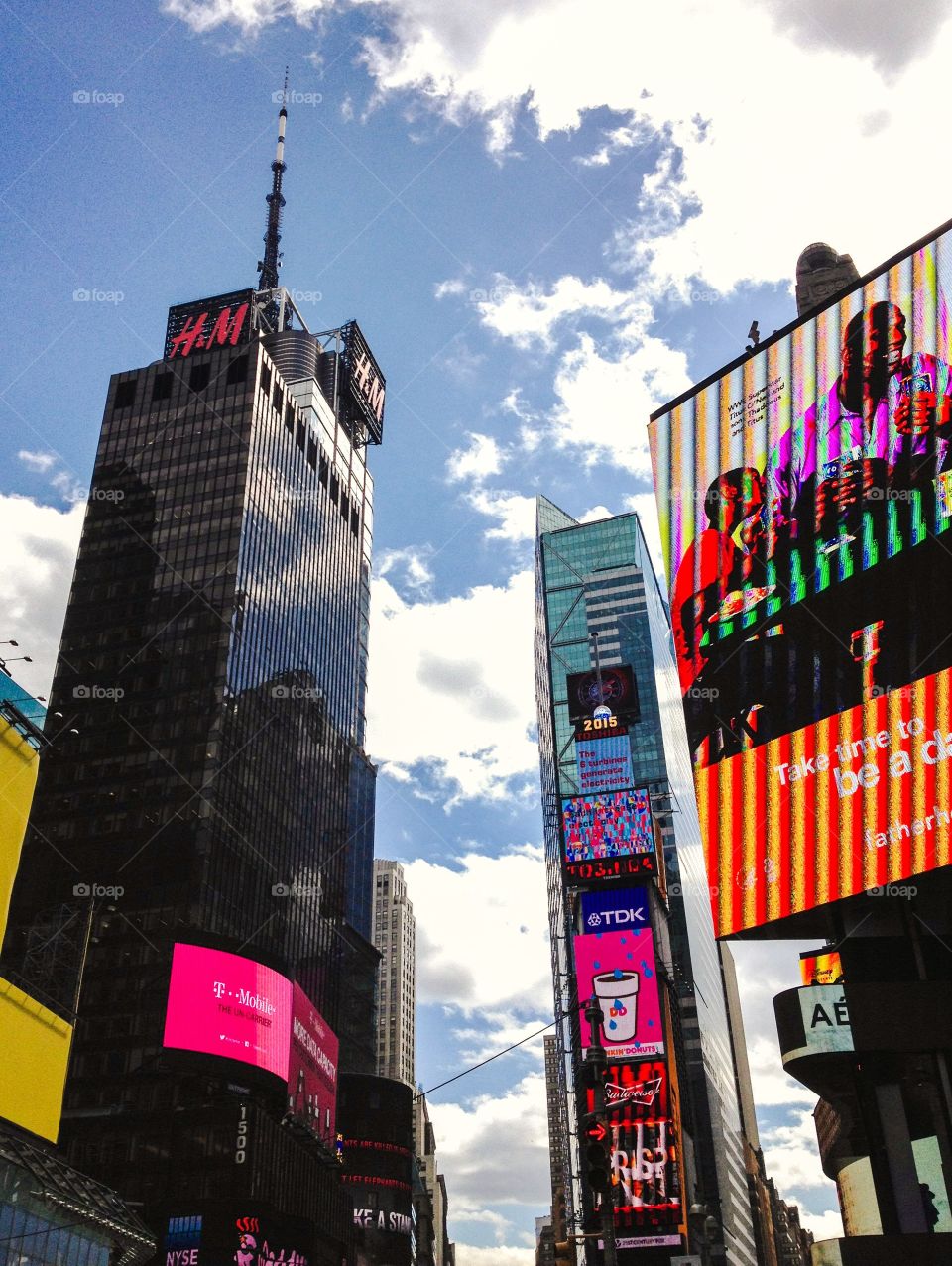 Bright Buildings and Sky