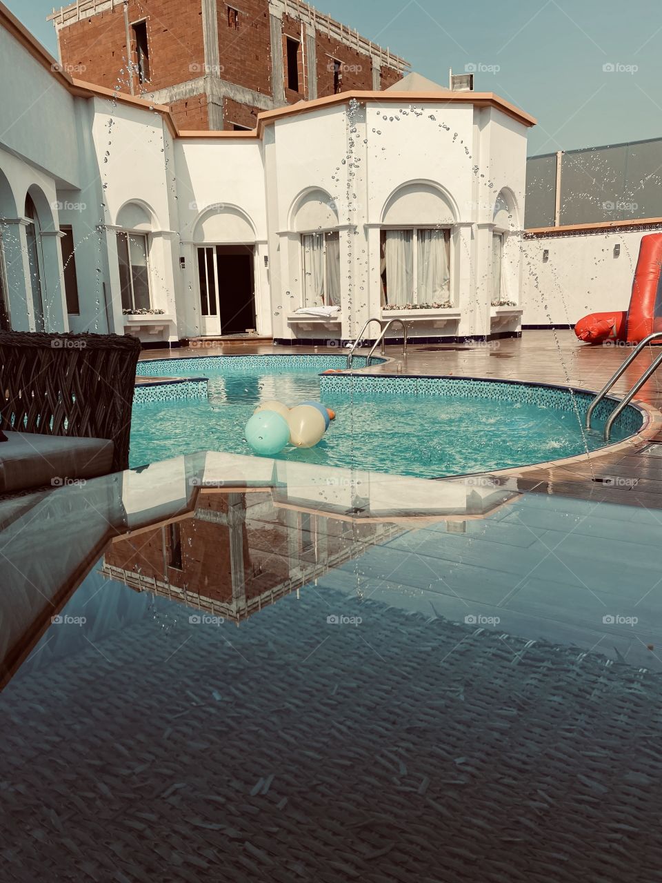 Nice place and the pool is much nicer