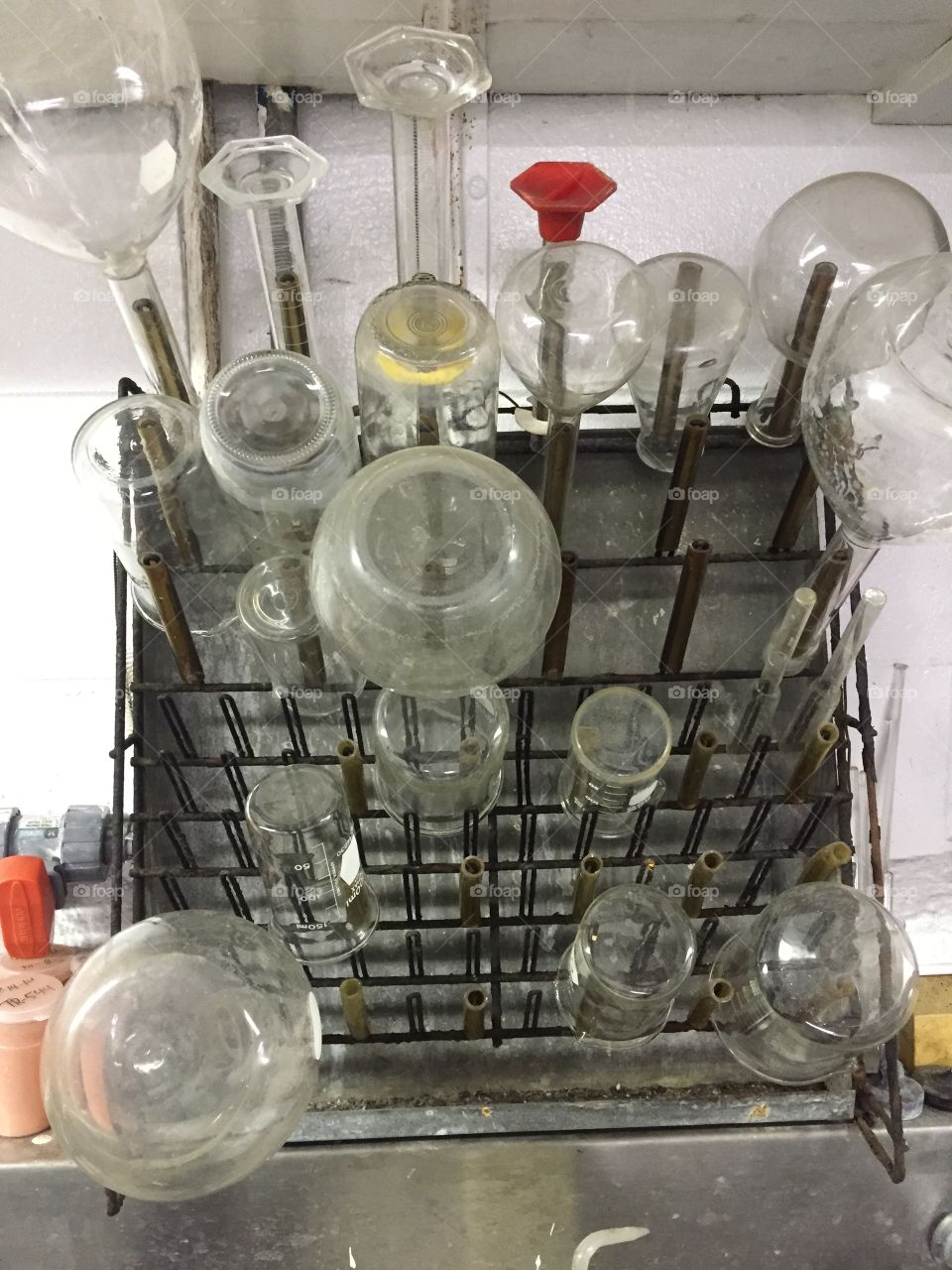 Glassware rack