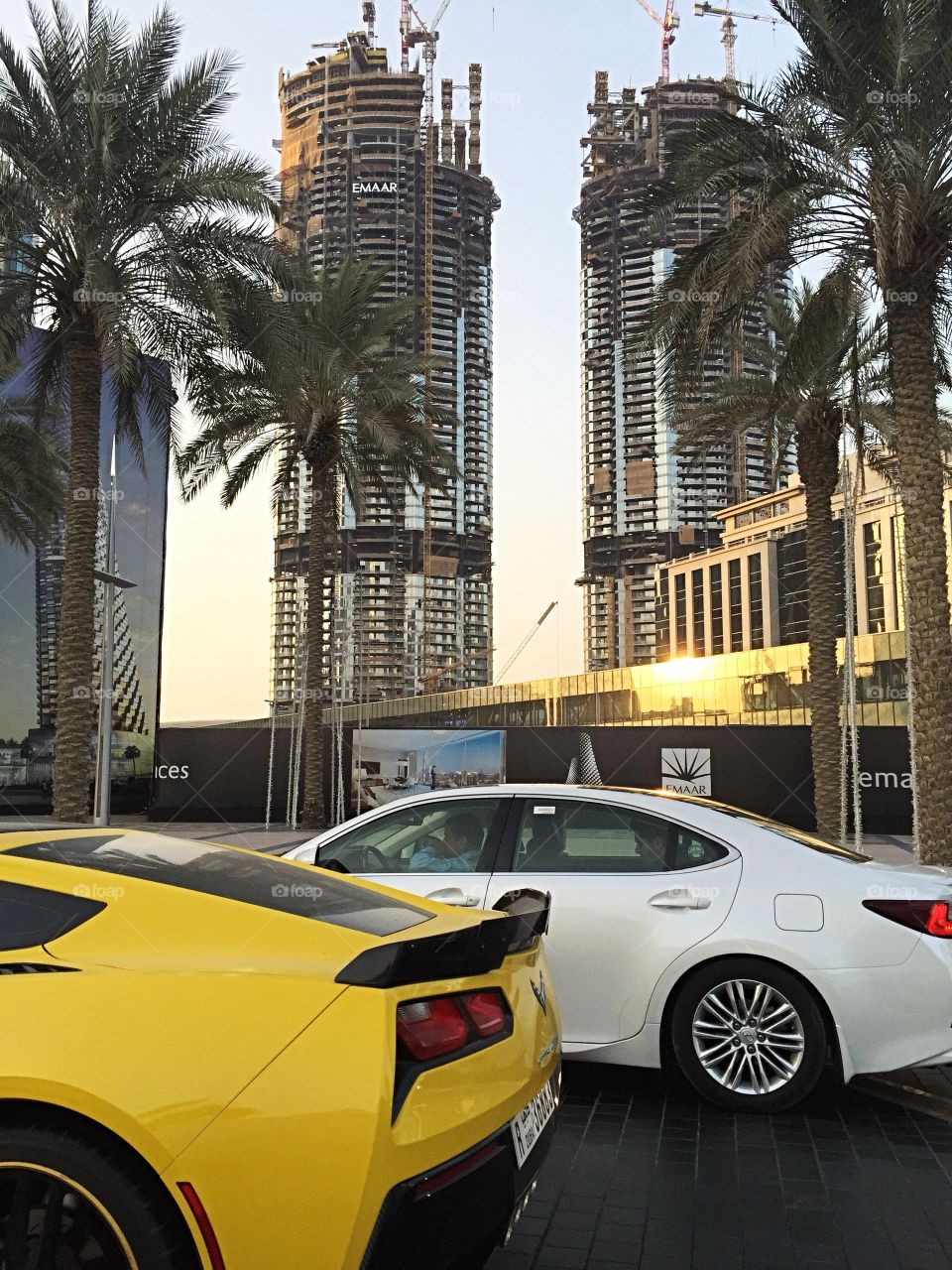City life in Dubai 
