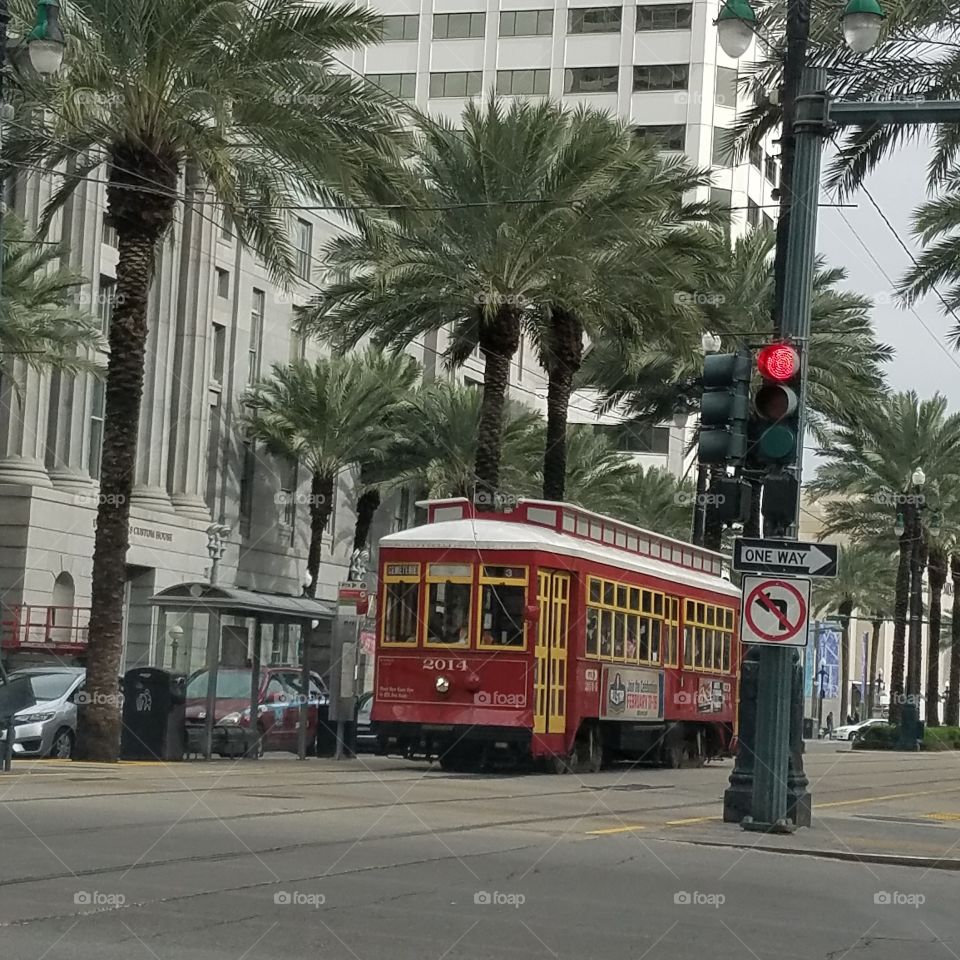 It is a streetcar NOT a trolley