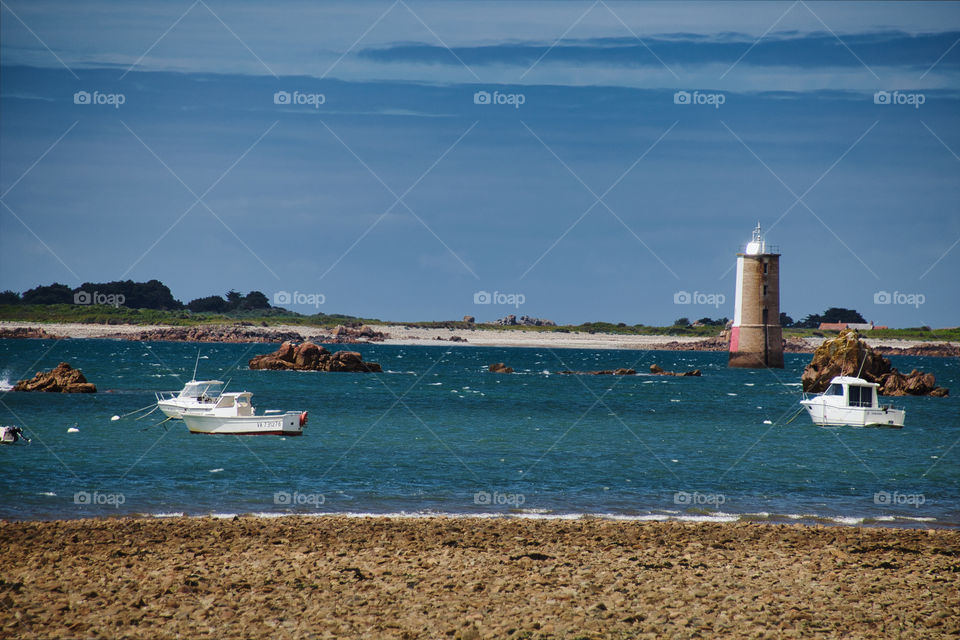 lighthouse in the port country