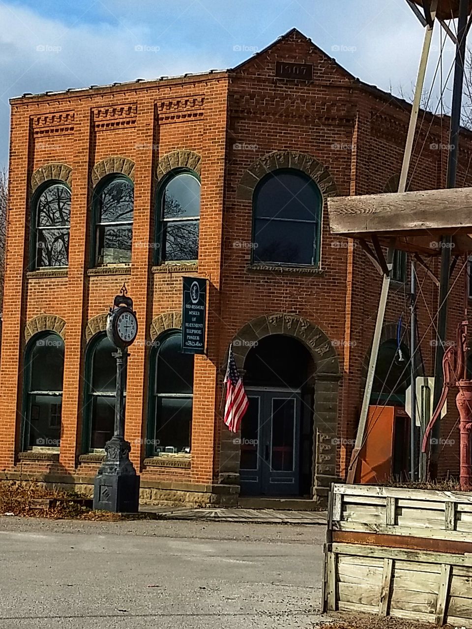 Telephone Museum, in Blackwater Missouri.  Sits on Main Street.
