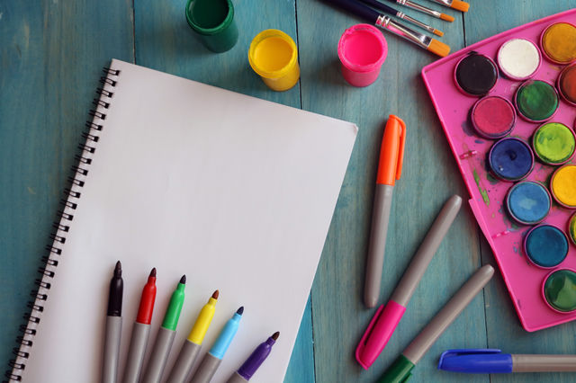 Colorful Work Space