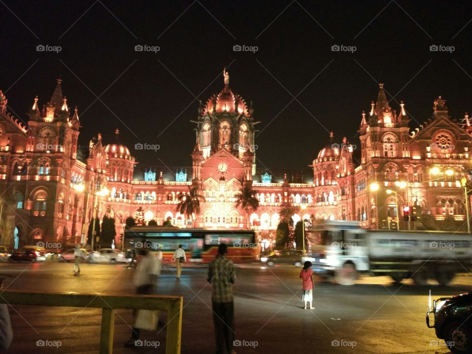 Mumbai cst a British building