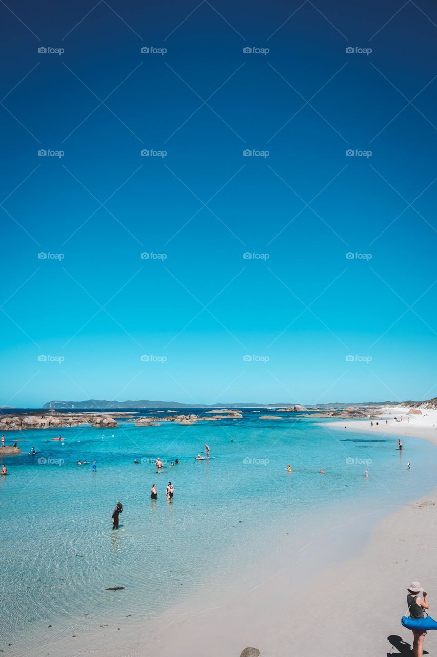 Enjoying Summer on beach