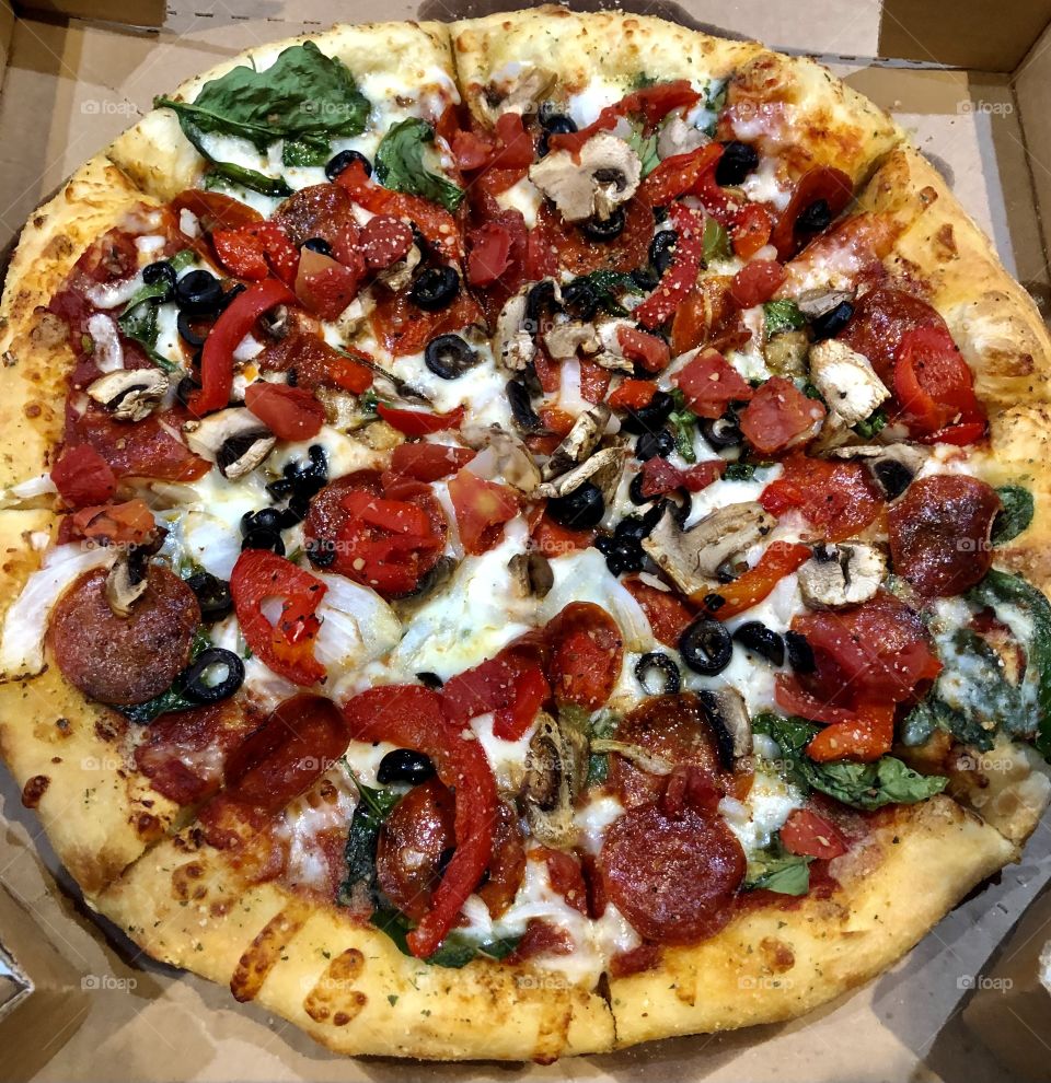 Pizza Close Up