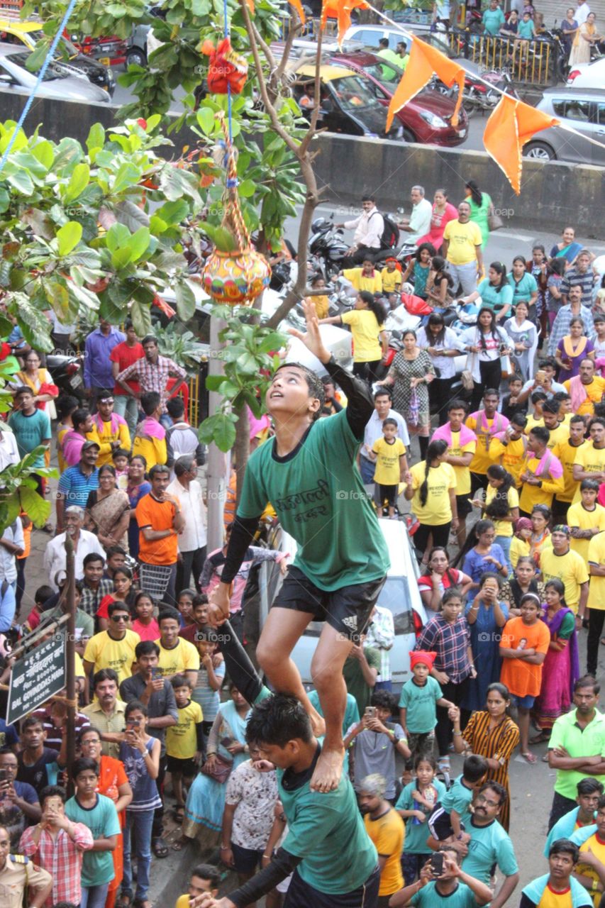 Dhahi Handi Festival 