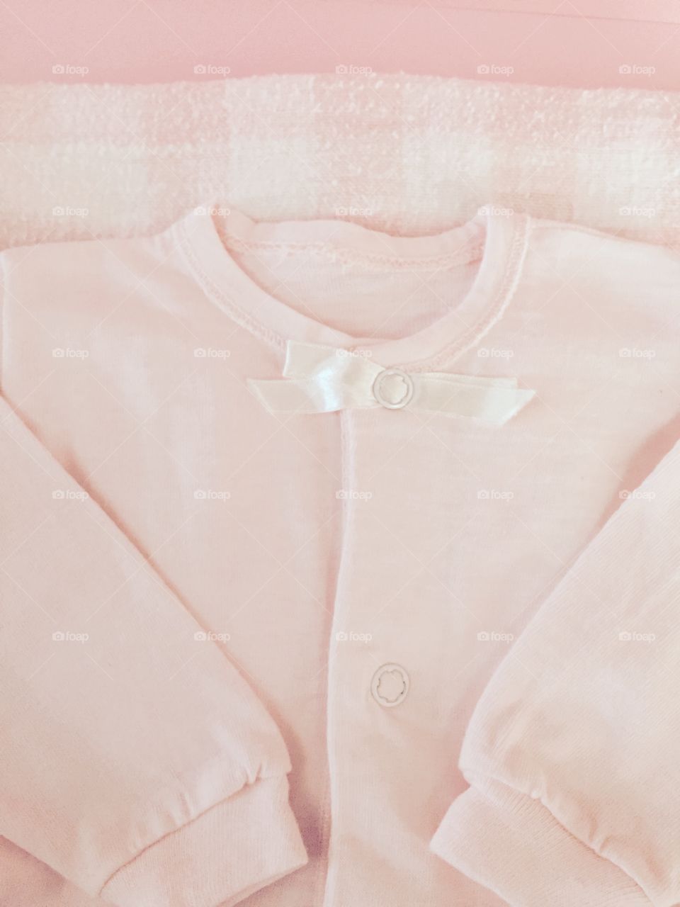 Overhead view of pink fashionable top textile