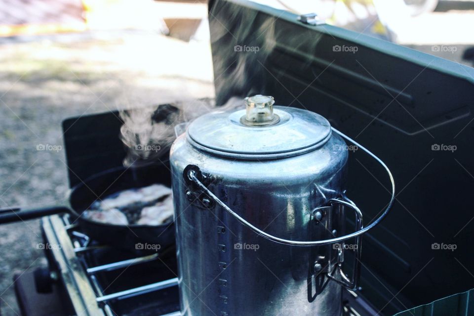 Campstove coffee