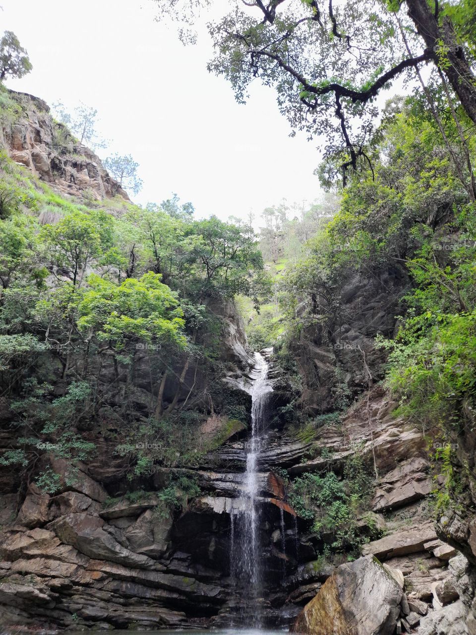 waterfall
water can find there path itself