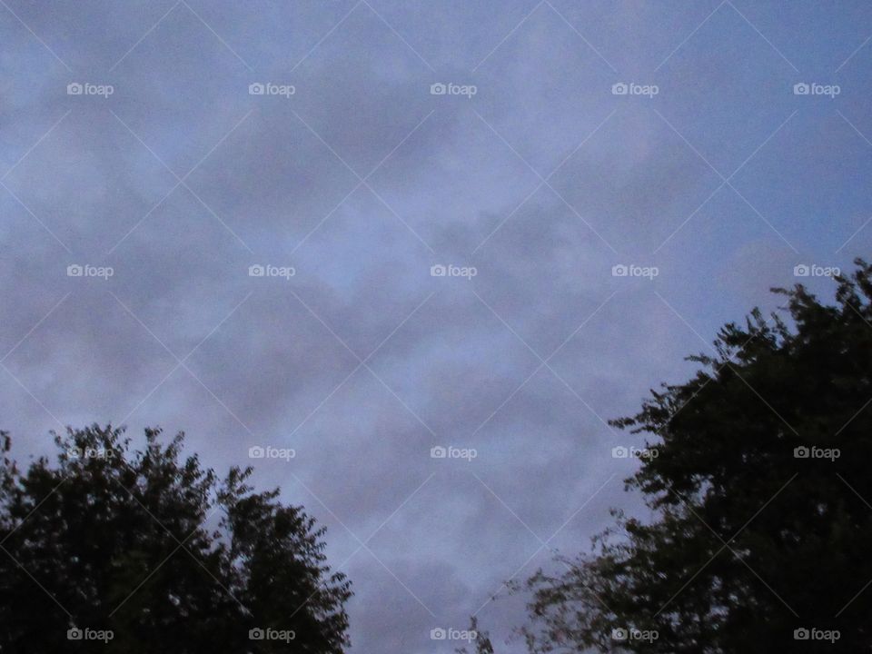 evening sky