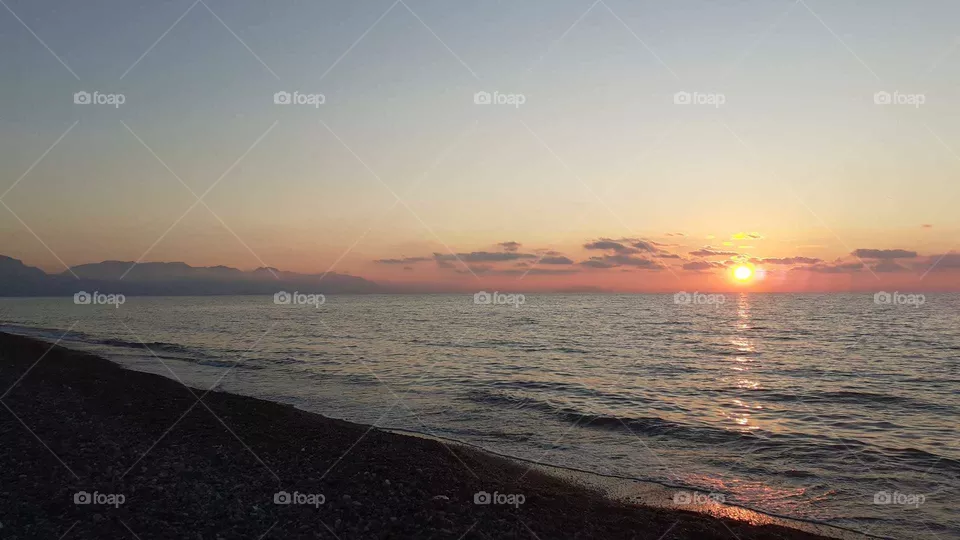 sunset beach