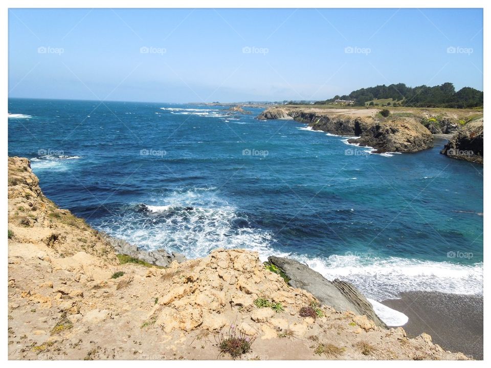 Mendocino bay