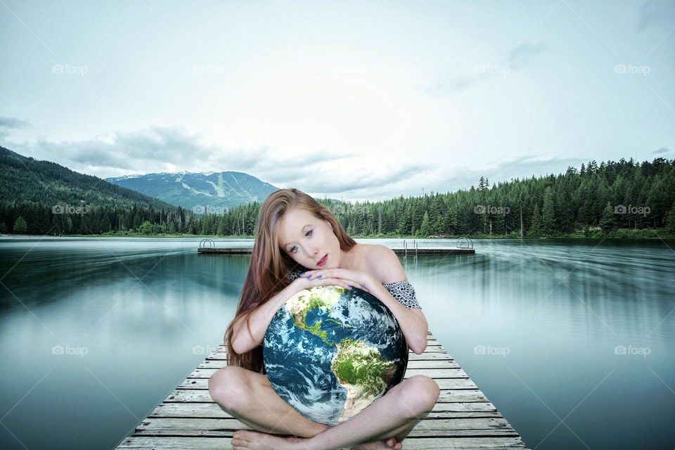 World in  my hands