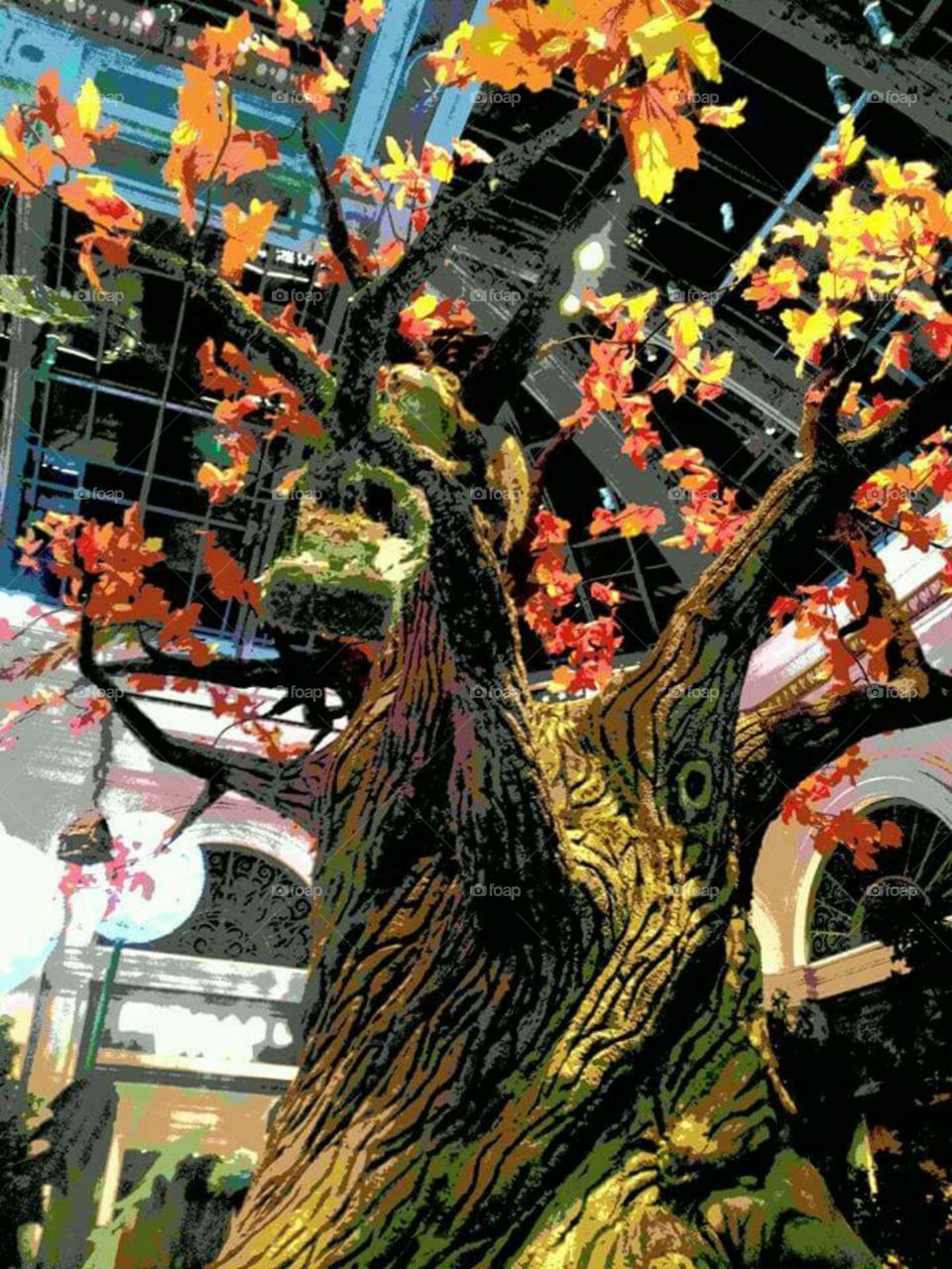 Tree Las Vegas Art Mastery Handmade