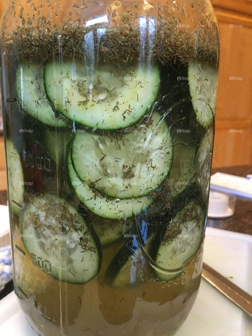 Homemade pickles