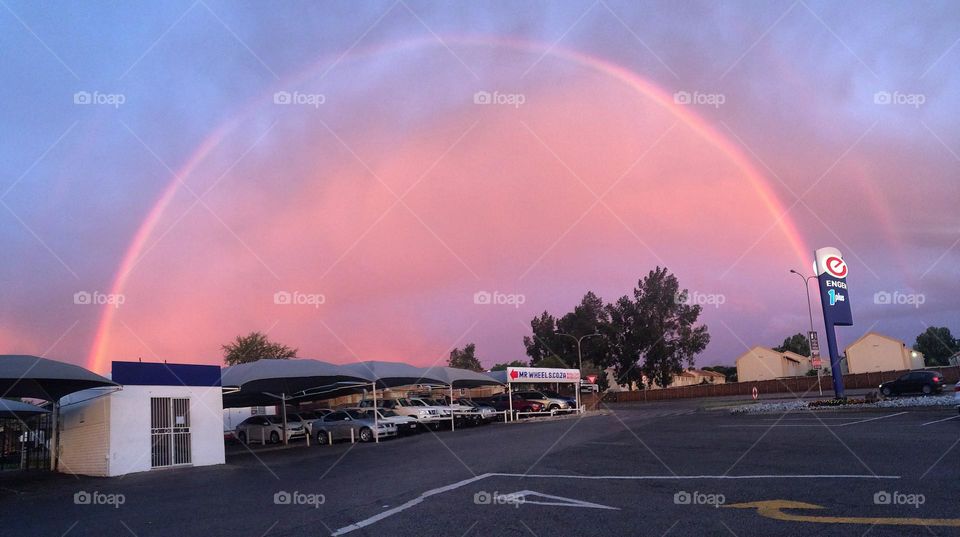 Rainbow arch