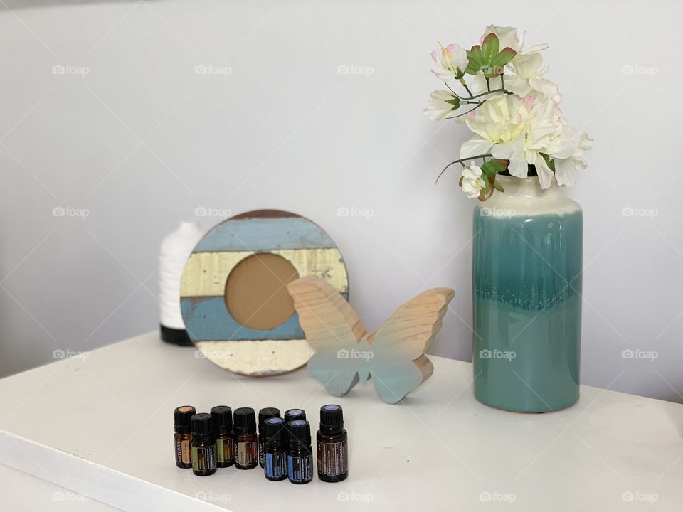 Essential Oils with Diffuser in a Relaxing Environment - Use these essential oil pictures to support your essential oils business. If you like these photos be sure to rate them or buy them so I know to shoot even more! Send me your ideas too!