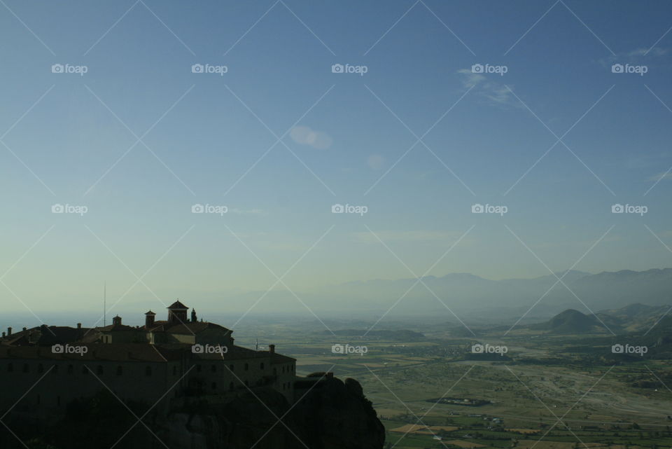 landscape in greece