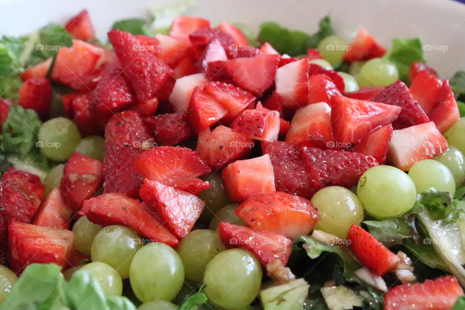 Strawberry salad
