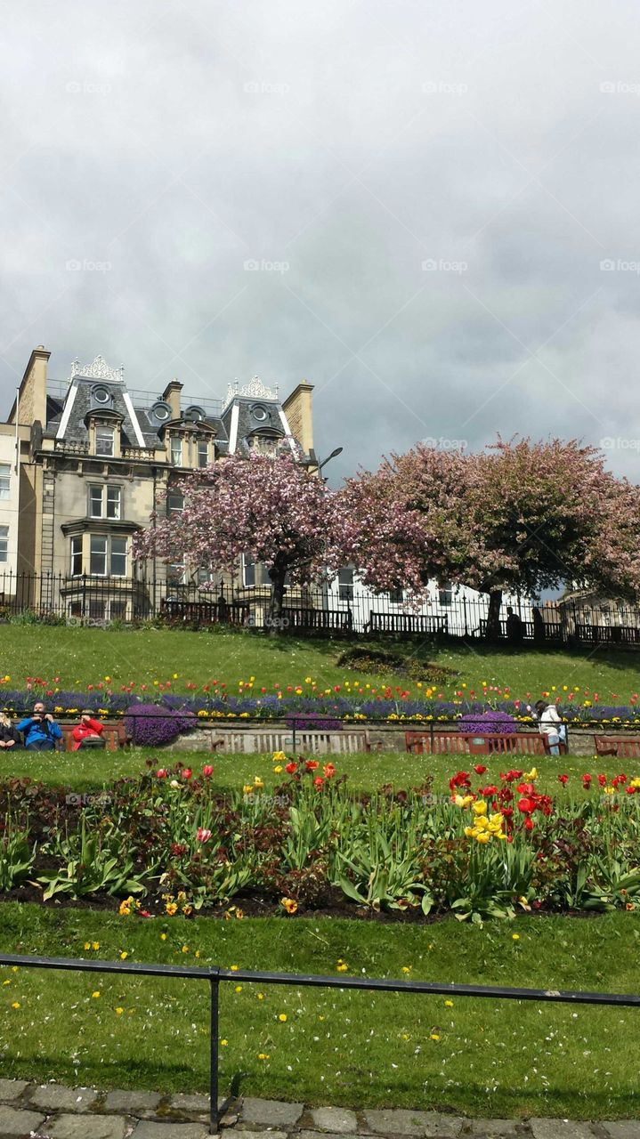 Edinburgh in spring