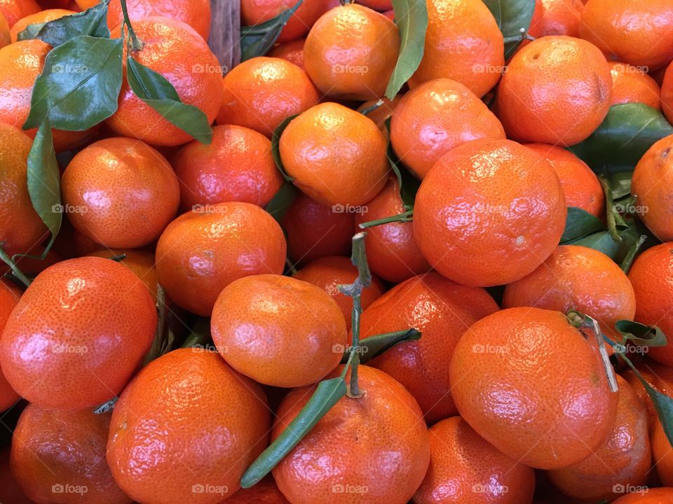 Fresh oranges