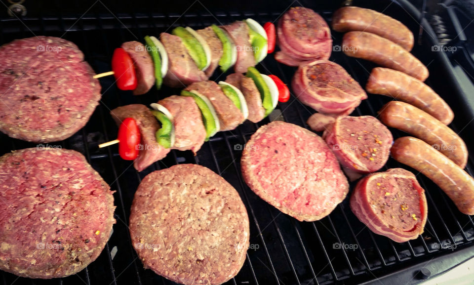 Fresh on the grill