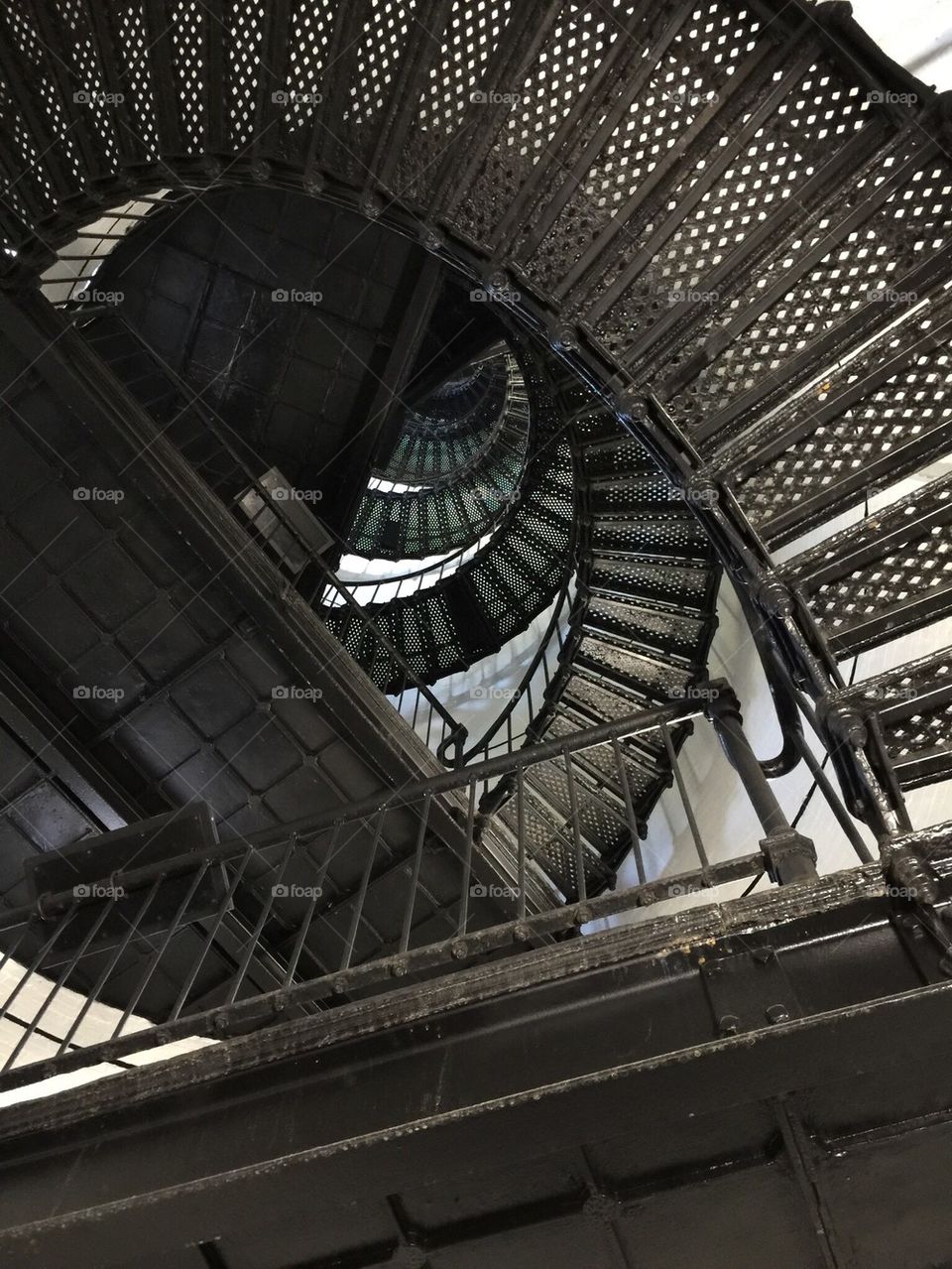 Lighthouse staircase