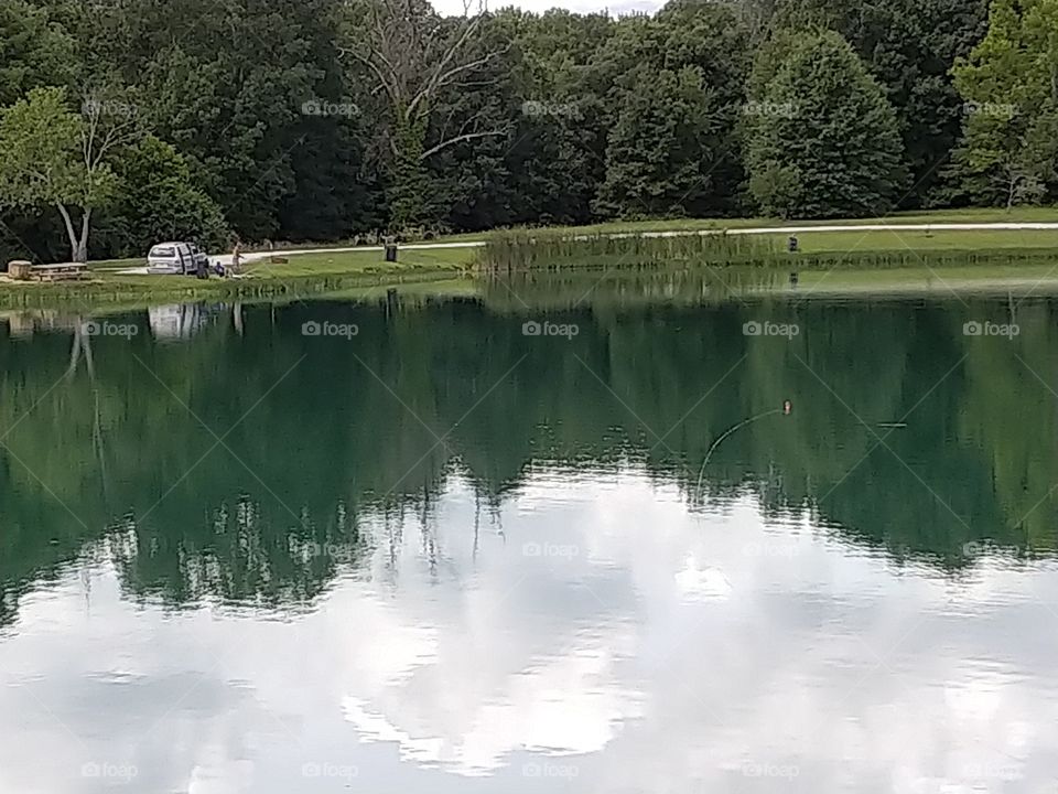 Beautiful lake & Woods