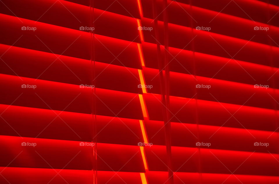 red Blinds
