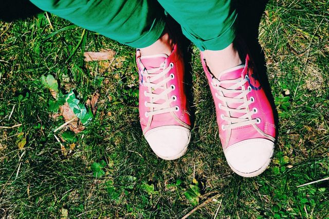 Girl foot
