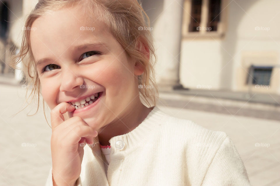 Cute smiling girl