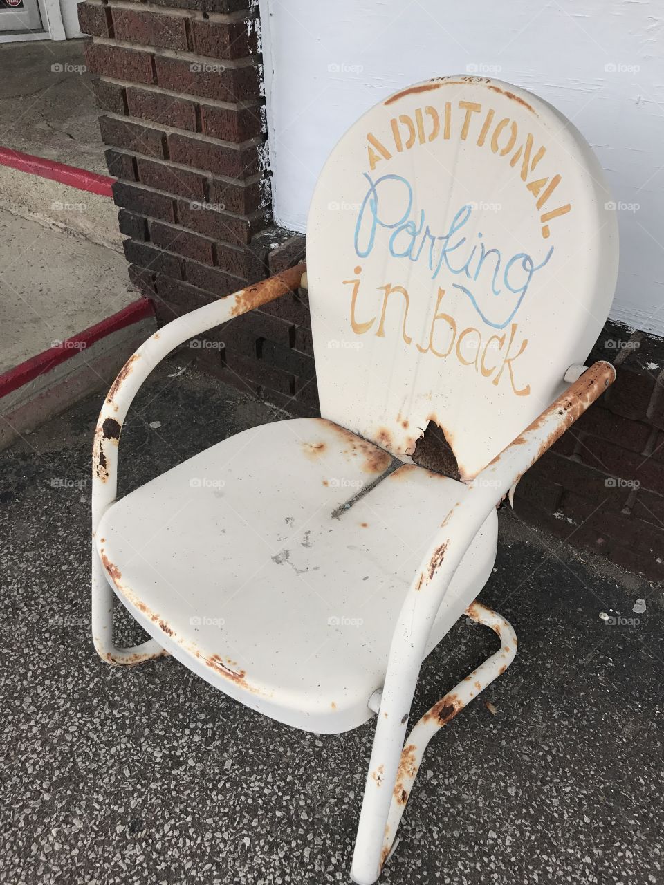 Perfectly imperfect chair