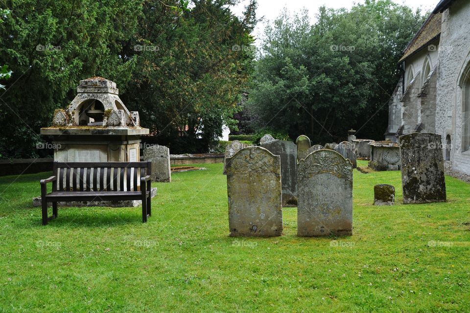 The old cemetery Granchester