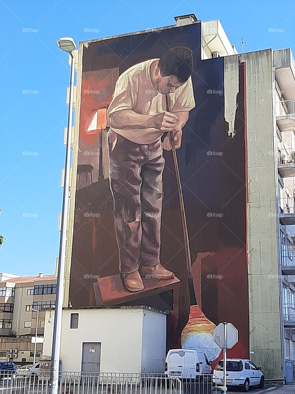 Visual Street Art  - Glass Blower