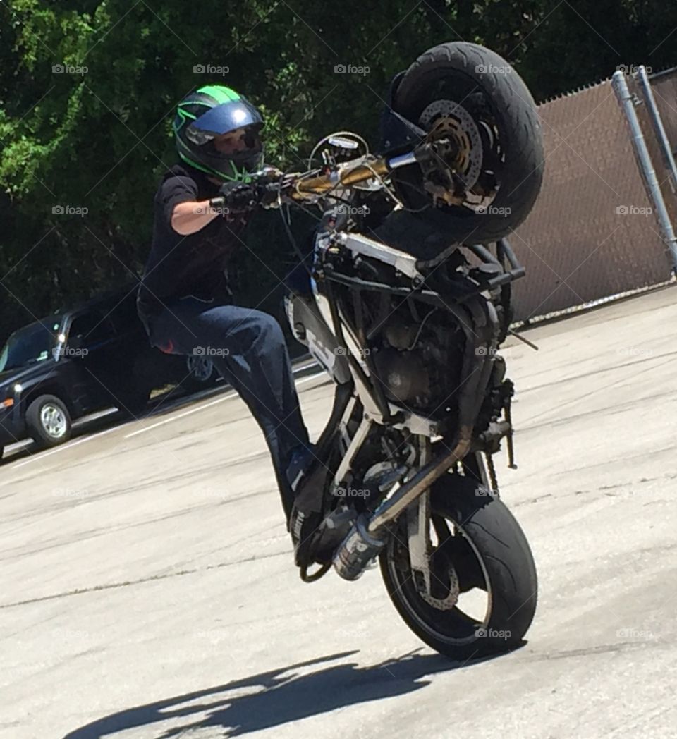 My husband . Fearless