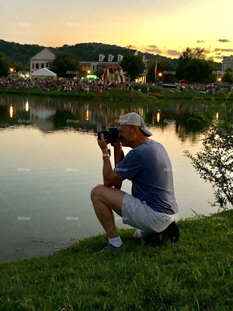 Photographer at work