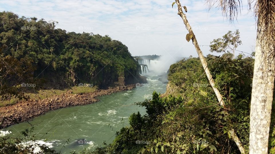 Falls of Iguazu - River