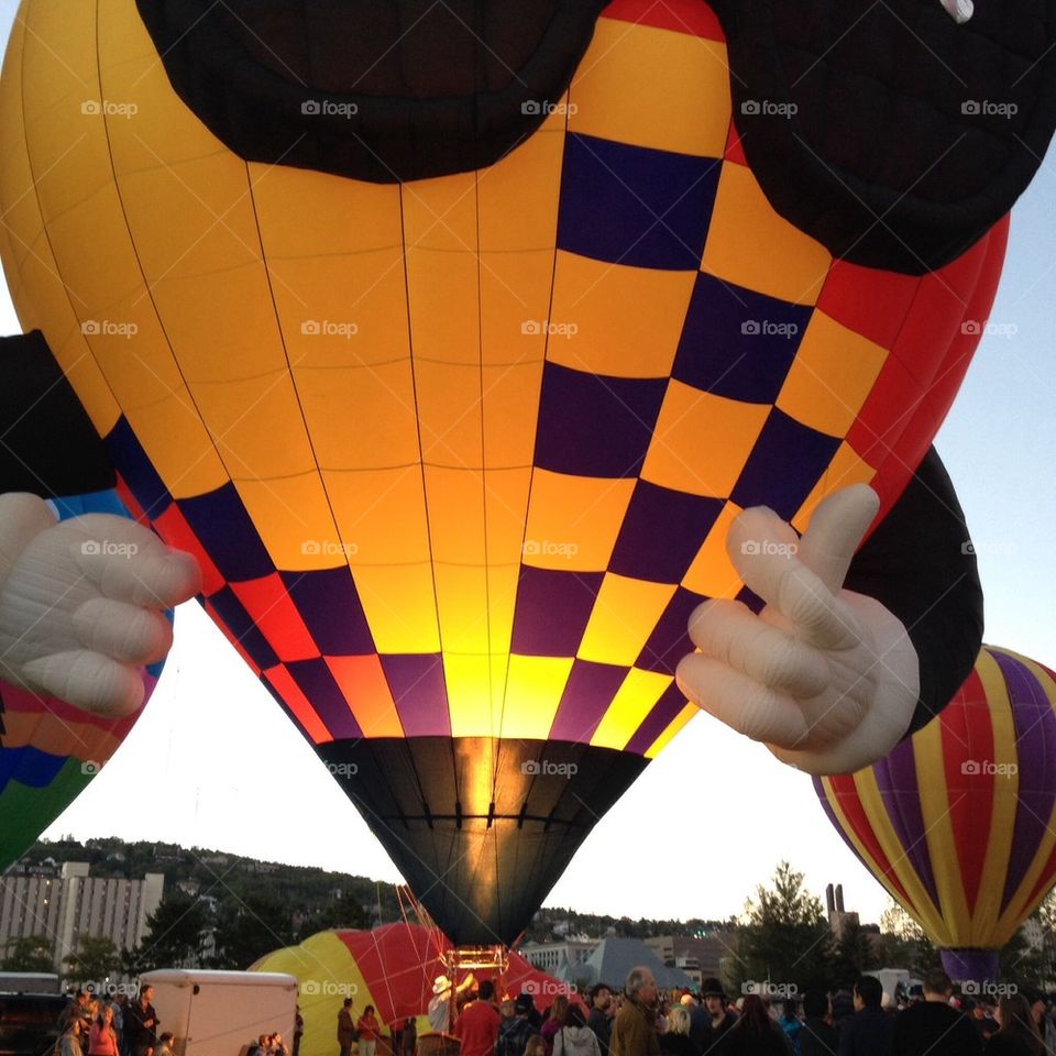 Hot air balloon Duluth  MN