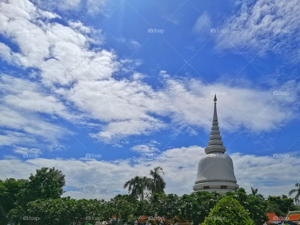 Pagoda in the temple
