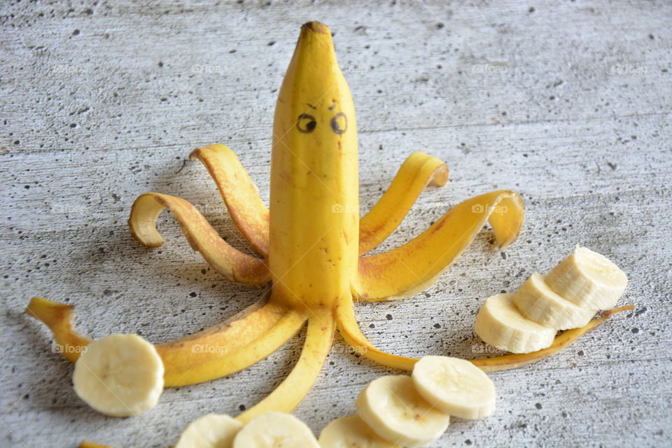 Funny banana