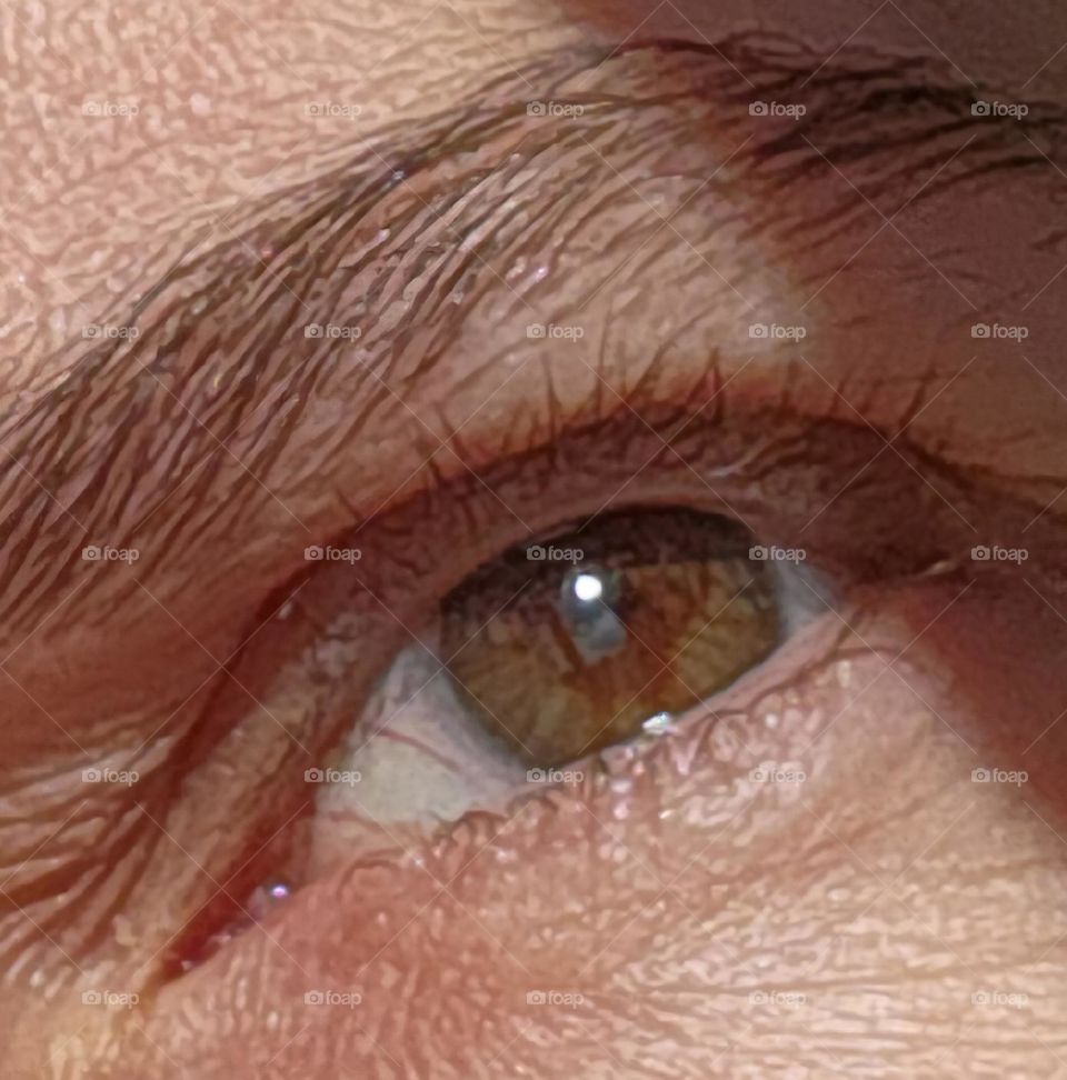 look up, it's brighter