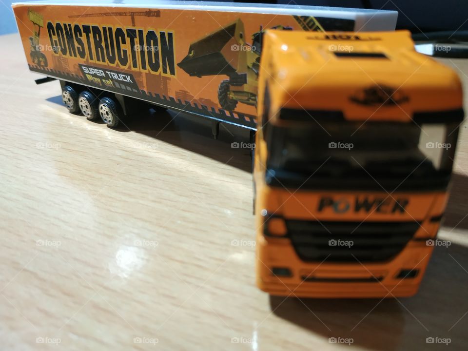 truck model car - front