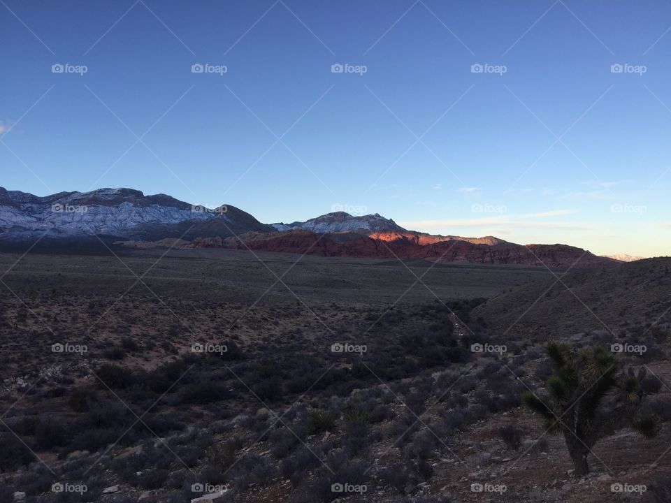 Red Rock
Snow
Sunset 