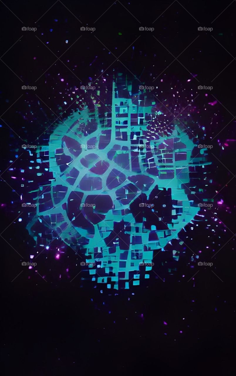 skull infinite fractals