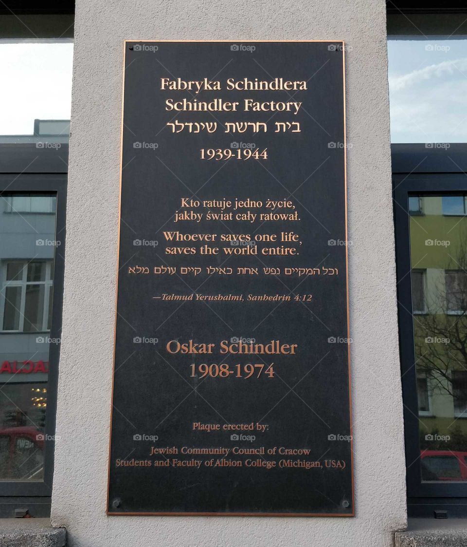 Schindler's Factory in Krakow, Poland