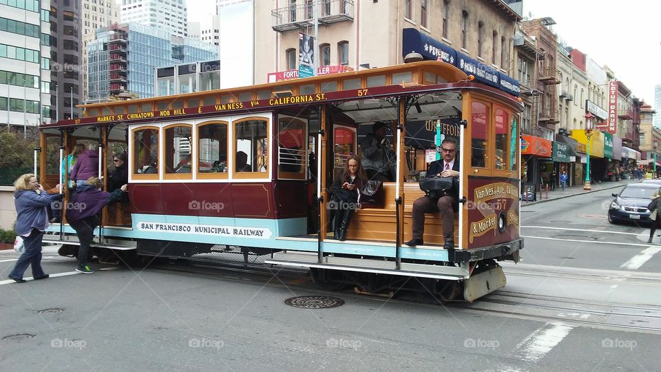 cable car San Francisco California