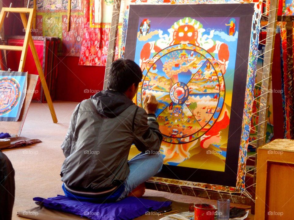 Thanka painting 
